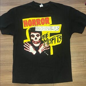 The Misfits Black Graphic T-Shirt